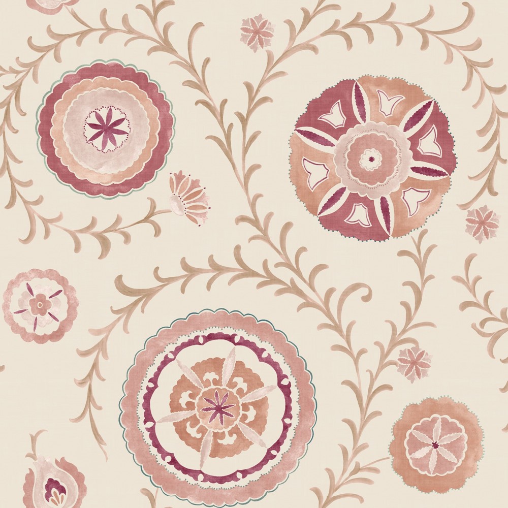 Nahlia Trail Wallpaper 100035EH by Esselle Home in Warm Spice